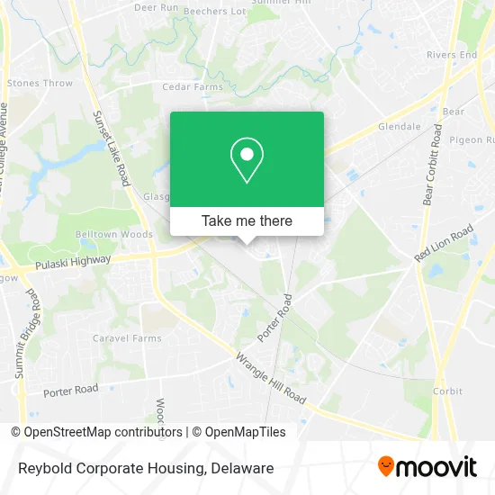 Reybold Corporate Housing map