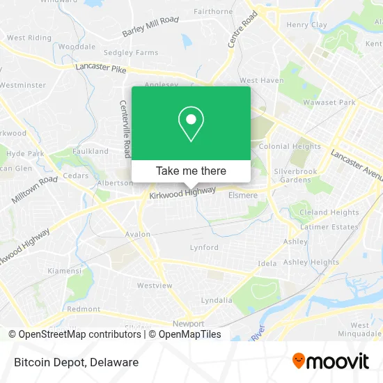Bitcoin Depot map