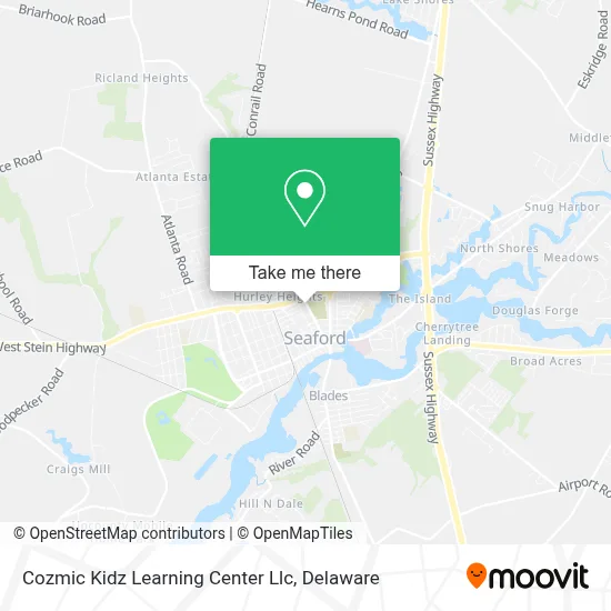 Cozmic Kidz Learning Center Llc map