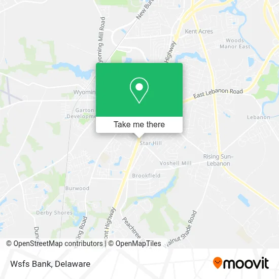 Wsfs Bank map