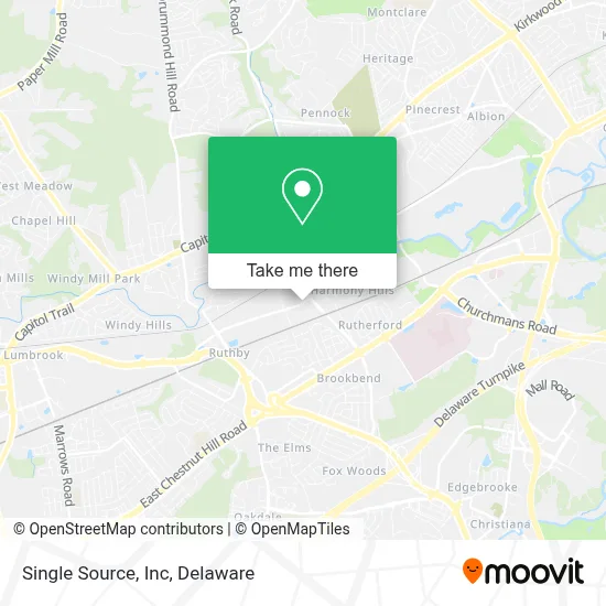 Single Source, Inc map