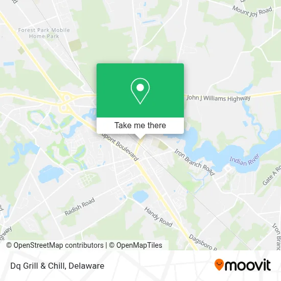 Dq Grill & Chill map