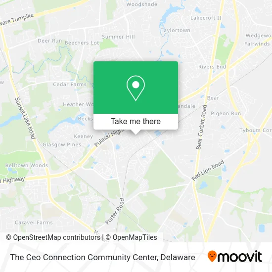 The Ceo Connection Community Center map