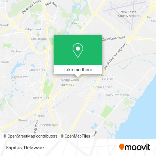 Sapitos map