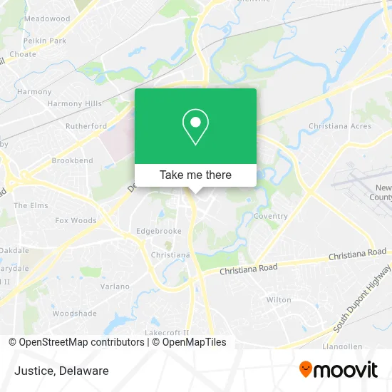 Justice map