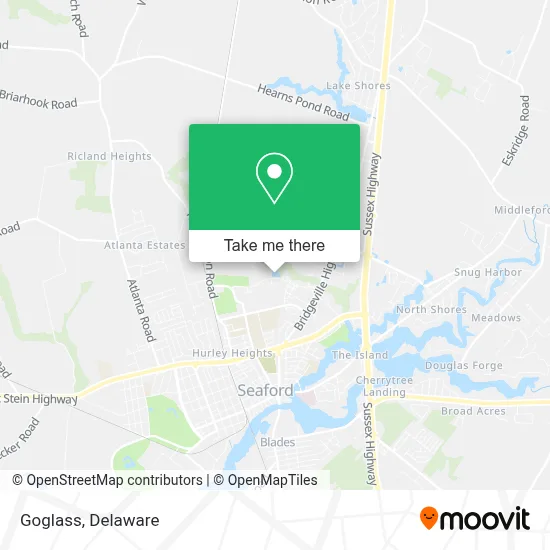 Goglass map