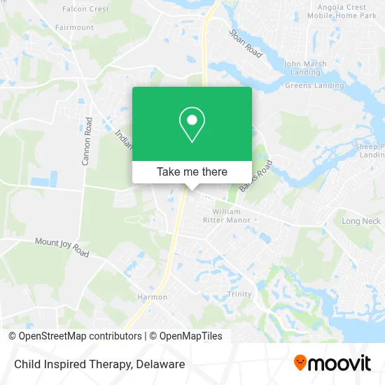 Child Inspired Therapy map