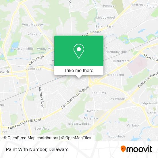 Paint With Number map