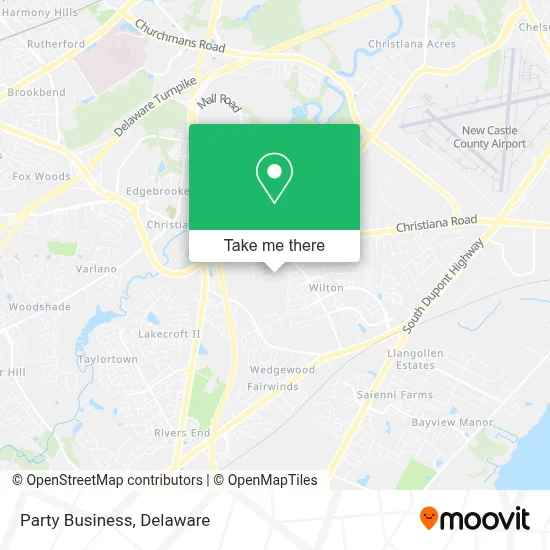 Party Business map