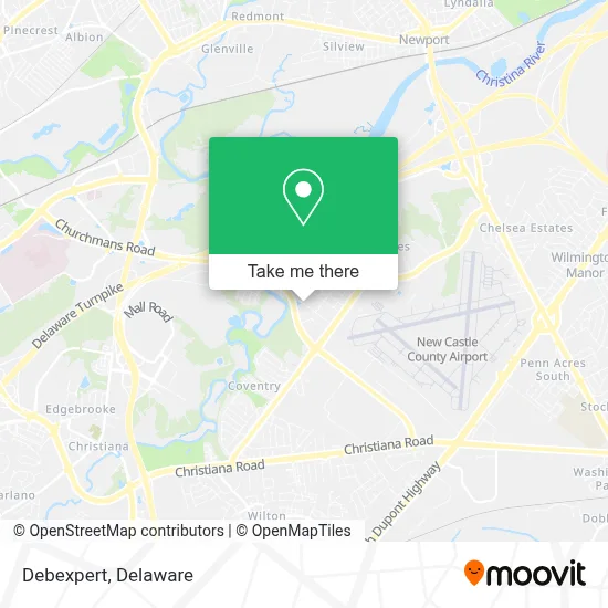 Debexpert map