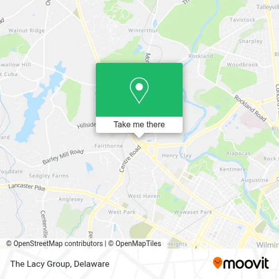 The Lacy Group map