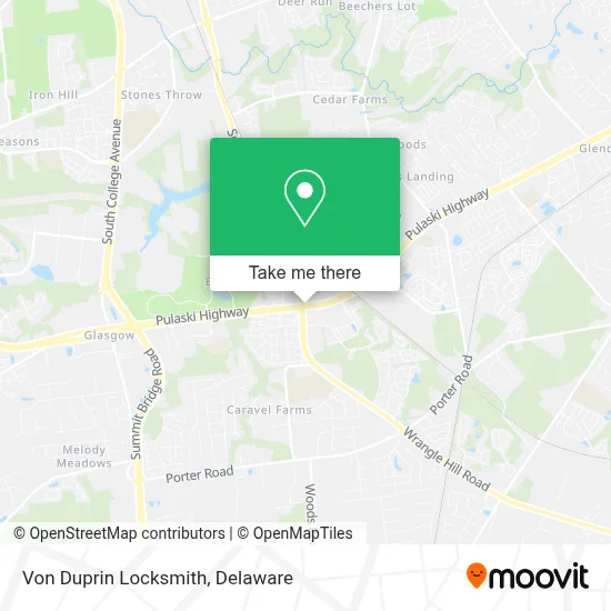 Von Duprin Locksmith map