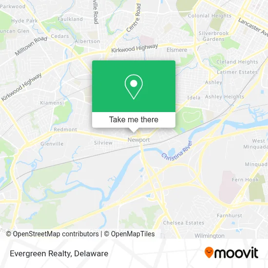 Evergreen Realty map