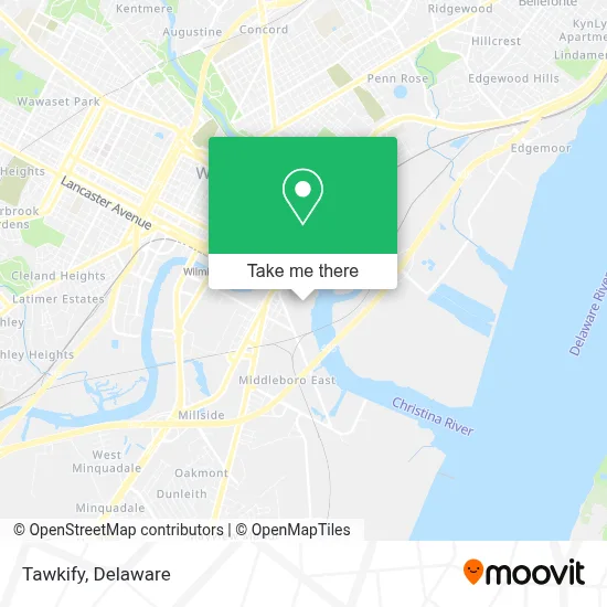 Tawkify map