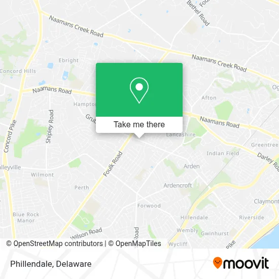 Phillendale map