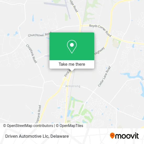 Driven Automotive Llc map
