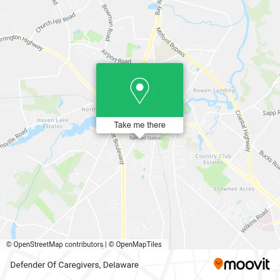Defender Of Caregivers map