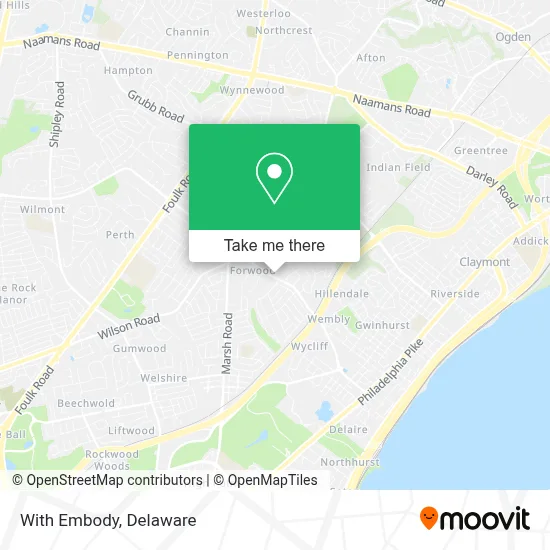 With Embody map