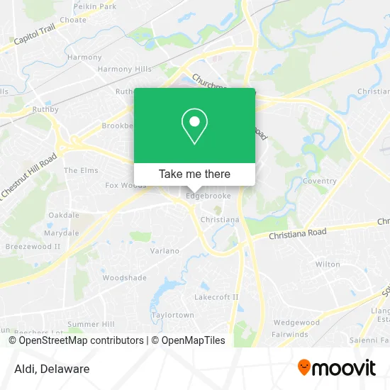 Aldi map