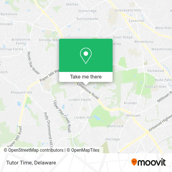 Tutor Time map