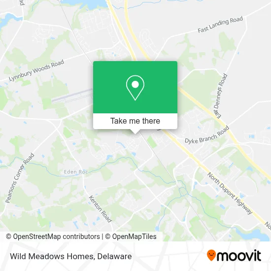 Wild Meadows Homes map