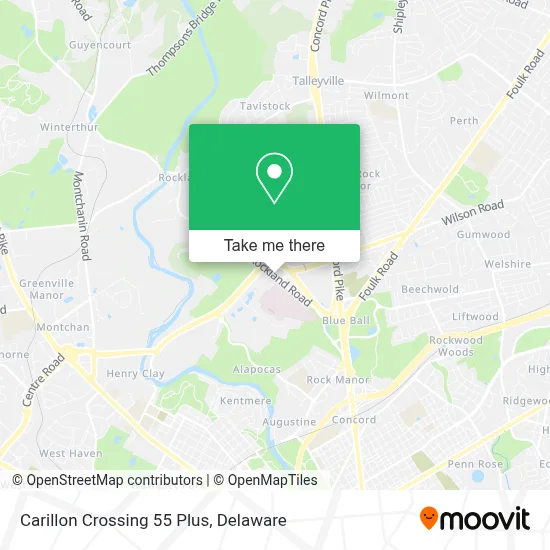 Carillon Crossing 55 Plus map