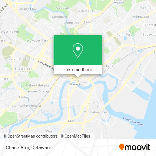 Chase Atm map