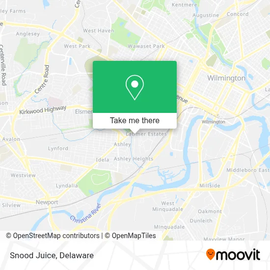 Snood Juice map