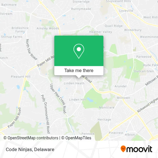 Code Ninjas map