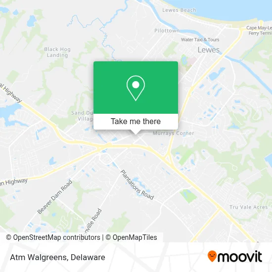 Atm Walgreens map