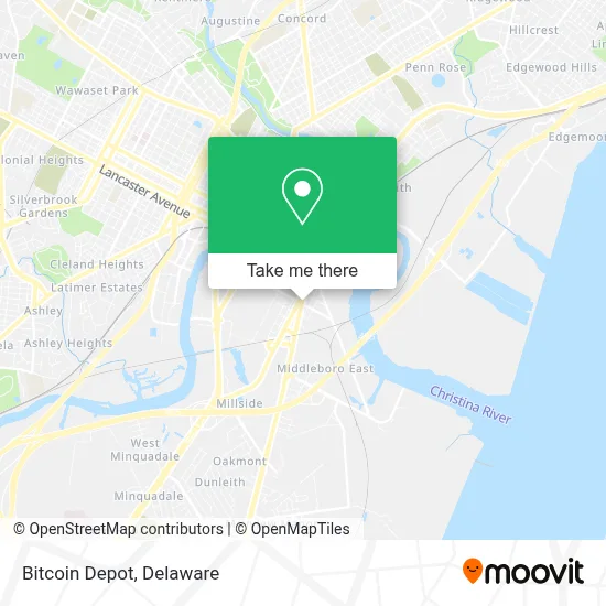 Bitcoin Depot map