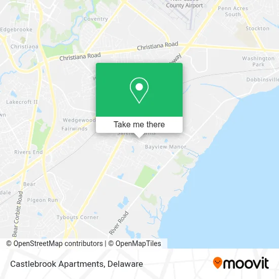 Castlebrook Apartments map