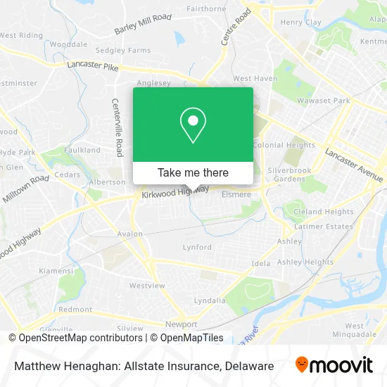 Matthew Henaghan: Allstate Insurance map