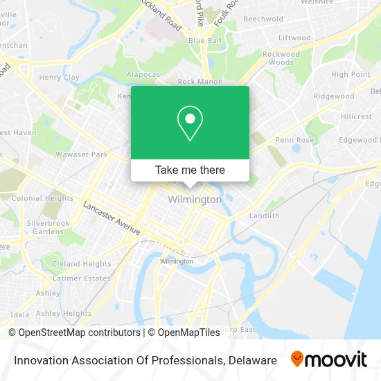 Innovation Association Of Professionals map