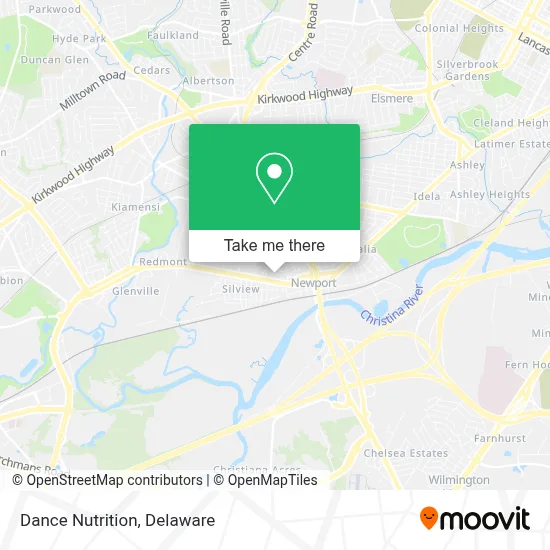 Dance Nutrition map