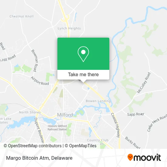 Margo Bitcoin Atm map