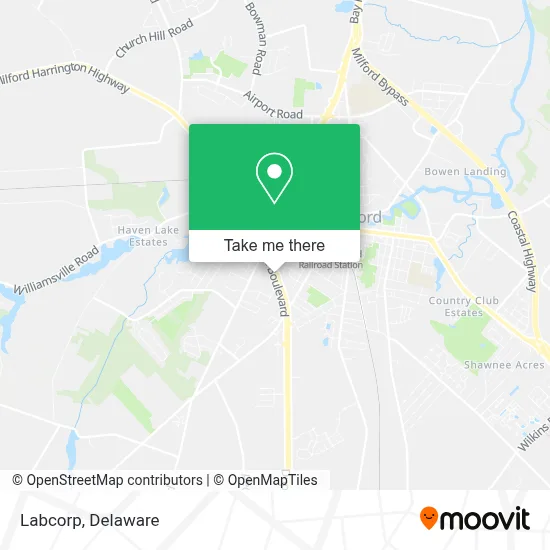 Labcorp map