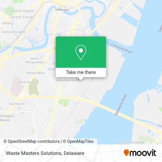 Waste Masters Solutions map