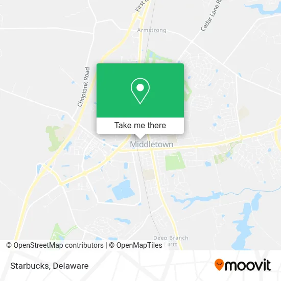 Starbucks map