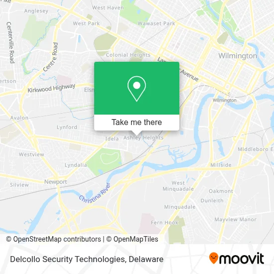 Delcollo Security Technologies map