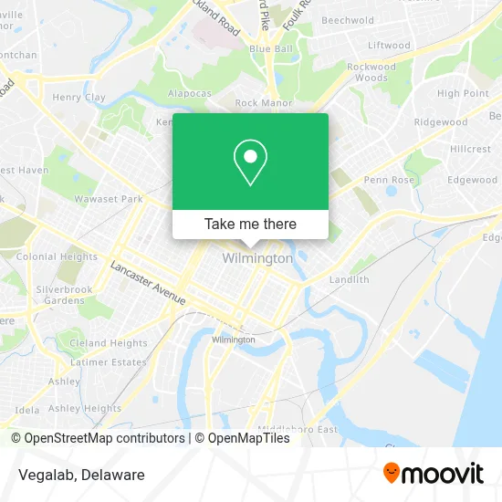 Vegalab map