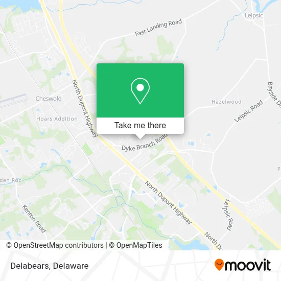 Delabears map