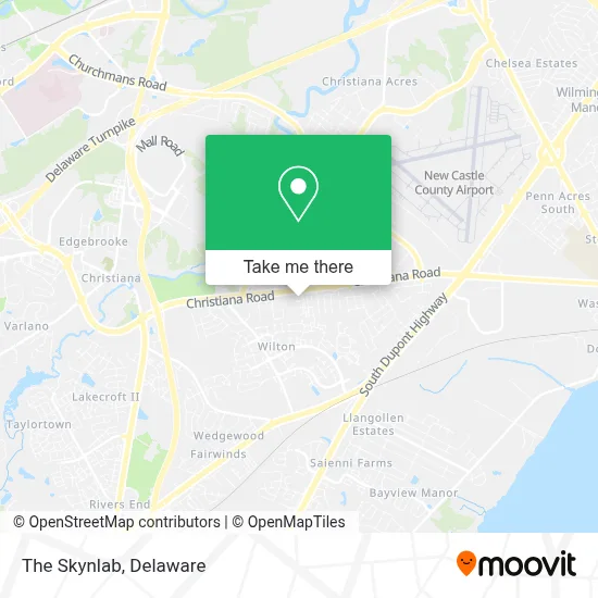 The Skynlab map