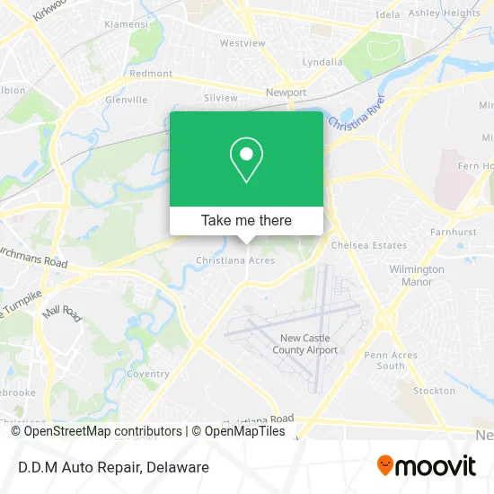 D.D.M Auto Repair map