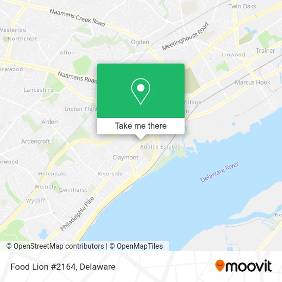 Food Lion #2164 map