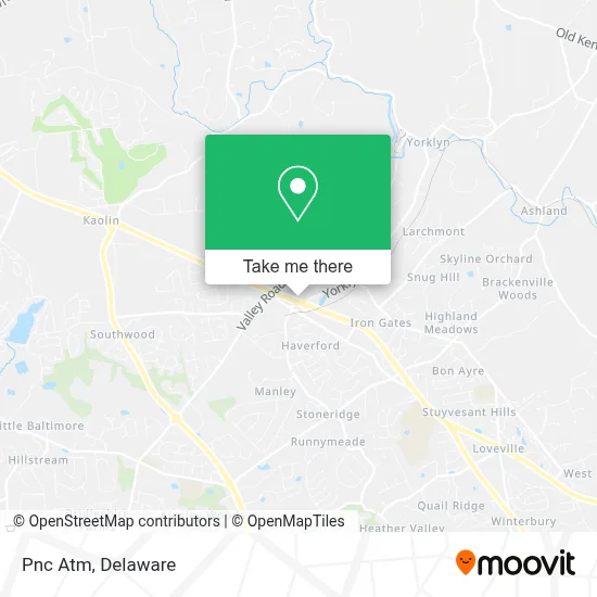 Pnc Atm map