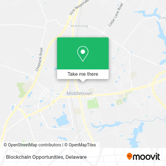 Blockchain Opportunities map