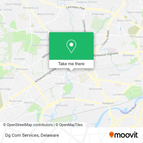 Dg Com Services map