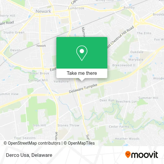 Derco Usa map