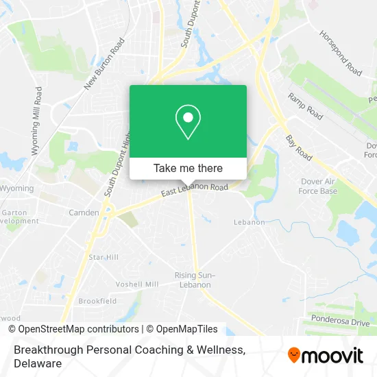 Breakthrough Personal Coaching & Wellness map